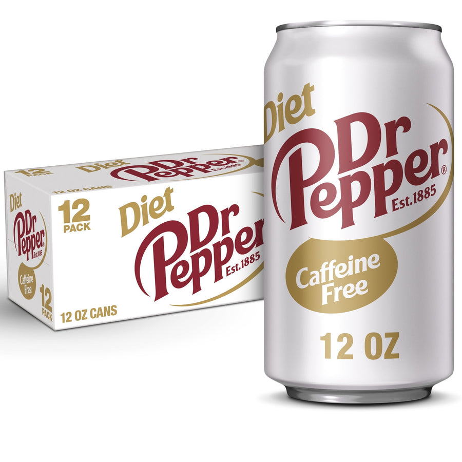 Caffeine Free Diet Dr Pepper Soda D8