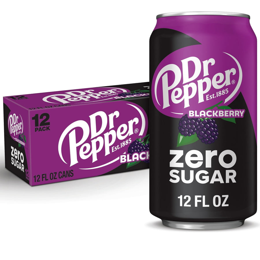 Dr Pepper Blackberry Zero Sugar Soda F7